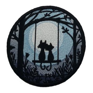 Midnight Meow Cat Coaster