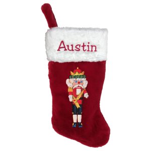 Nutcracker Personalized Christmas Stocking