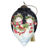 Ne'Qwa Art Snow Happy Together Ornament