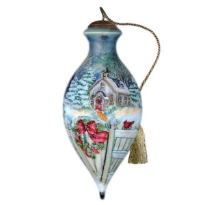 Ne'Qwa Art Snow Chapel Ornament