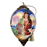 Ne'Qwa Art Glory to the Newborn King Ornament