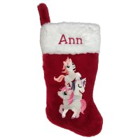 Unicorn Personalized Christmas Stocking