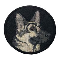 German Shepherd Black Coaster