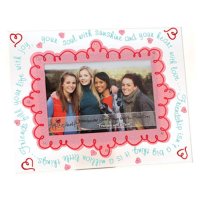 Top Shelf Friends Fill Your Life Glass Picture Frame