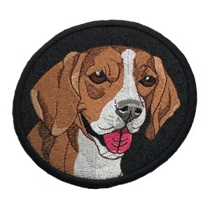 Beagle Black Coaster