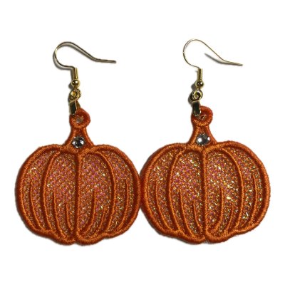 Pumpkin Earrings