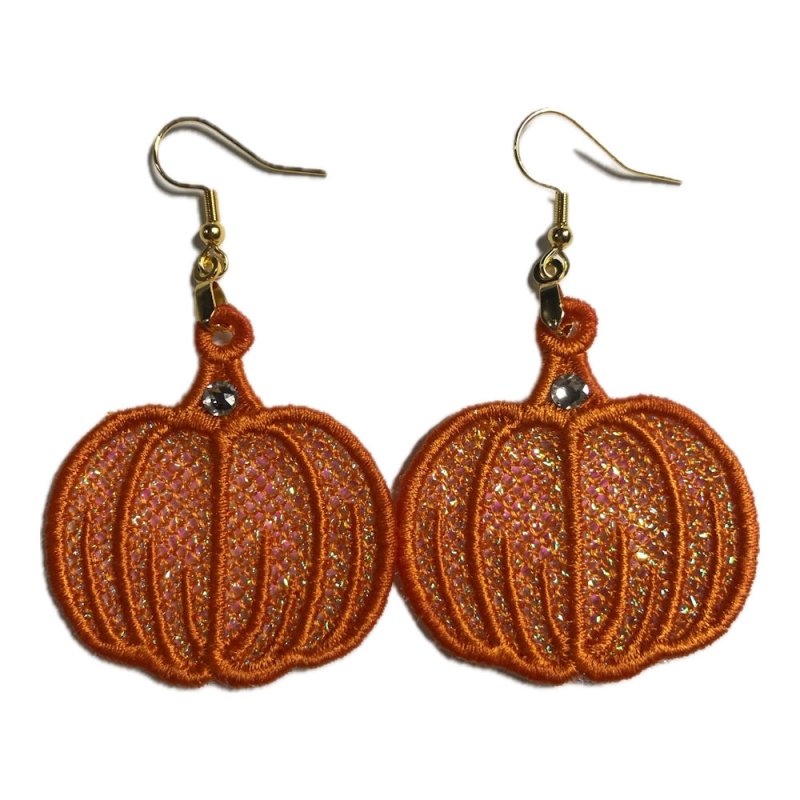 Pumpkin Earrings
