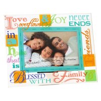 Top Shelf Love Overflows Glass Picture Frame
