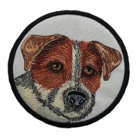 Jack Russell Terrier White Coaster