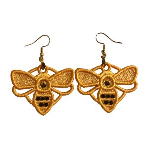 Bee Charm Earrings