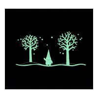 Winter Wonderland Gnome Embroidered Pillow
