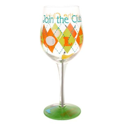 Top Shelf Join the Club Wine Glass