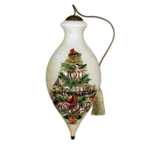 Ne'Qwa Art Joy to the World Tree Ornament