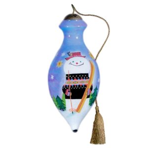 Ne'Qwa Art Ski Time Ornament