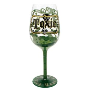 Top Shelf Toxic Wine Glass