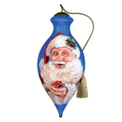 Ne'Qwa Art Jolly Old Fellow Ornament