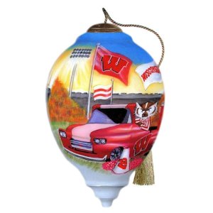 Ne'Qwa Art University of Wisconsin Ornament