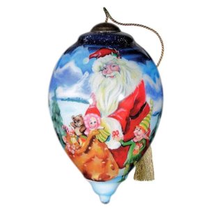 Ne'Qwa Art Santa's Helper Ornament