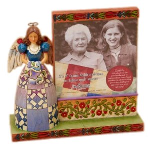 Jim Shore Quilt Angel Photo Frame