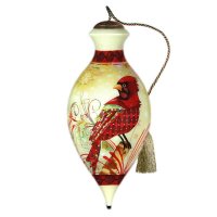 Ne'Qwa Art Holiday Cardinals Ornament