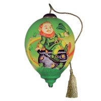 Ne'Qwa Art Luck o' the Irish Ornament