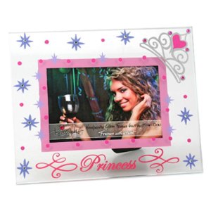 Top Shelf Princess Glass Picture Frame