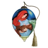 Ne'Qwa Art Jesus and Mary Ornament