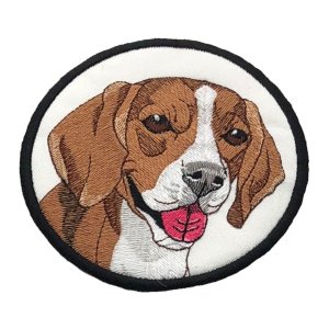 Beagle White Coaster