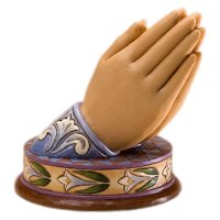 Jim Shore To Thee I Pray Figurine