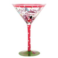 Top Shelf Girl's Night Out Martini Glass