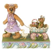 Boyds Mamma Bearsdale with Petey Easter Figurine