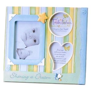 Tender Embrace Baby Boy Picture Frame