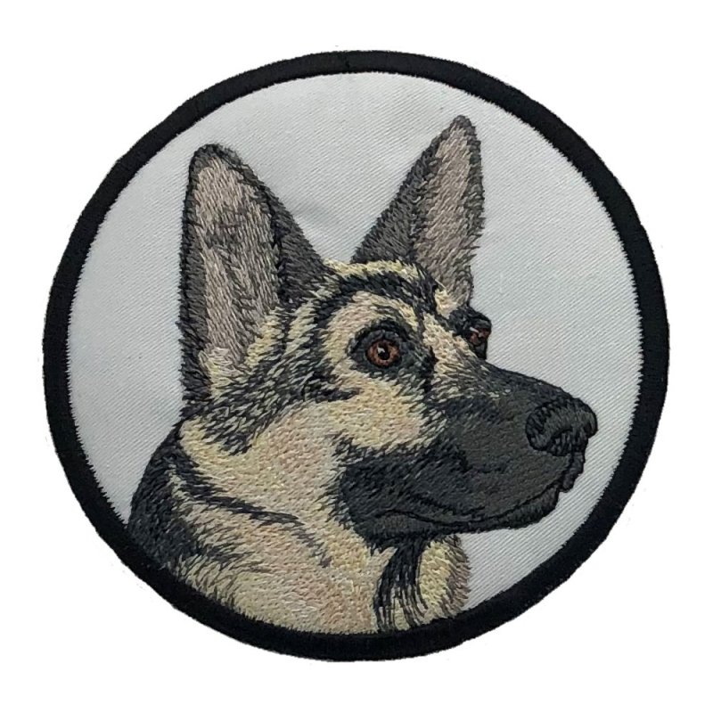 German Shepherd White Coaster