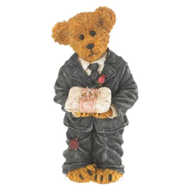 Boyds Ring Bearer Extraordinaire Bear Figurine - Click Image to Close