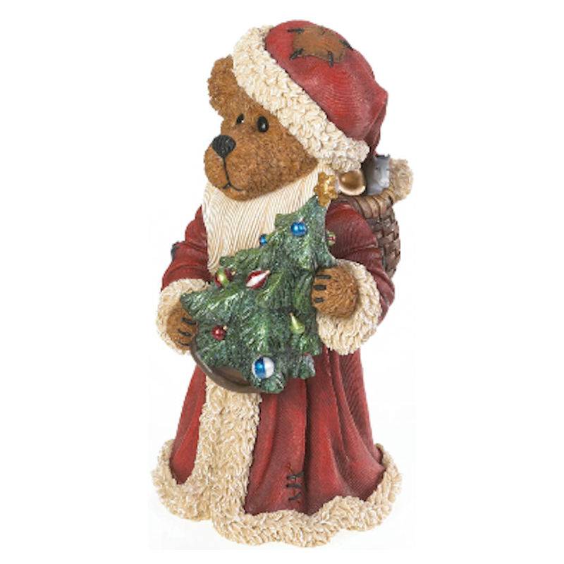 Boyds Ol Saint Nick Bearstone Figurine - Click Image to Close