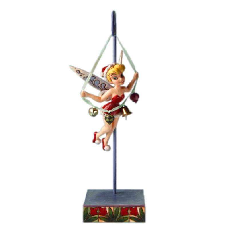 Disney Let the Season Ring Tinkerbell Ornament with Stand - Click Image to Close