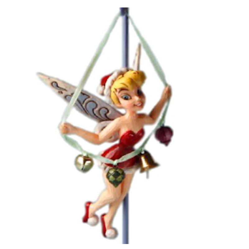 Disney Let the Season Ring Tinkerbell Ornament with Stand - Click Image to Close