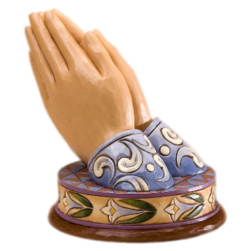 Jim Shore To Thee I Pray Figurine - Click Image to Close