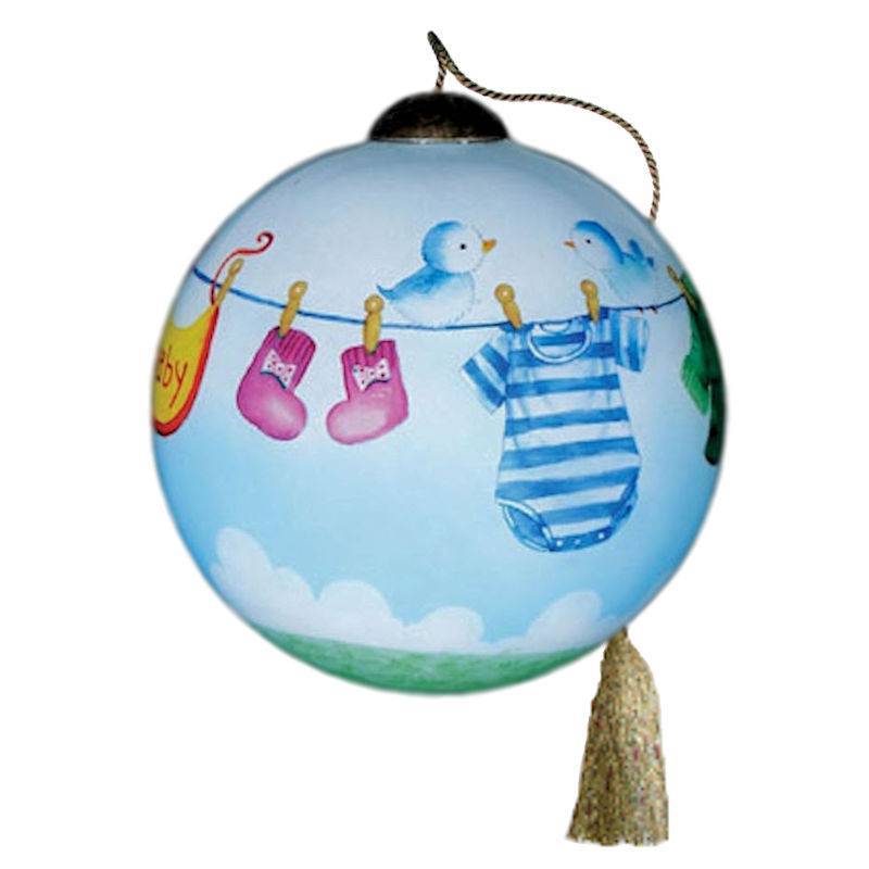 Ne'Qwa Art Booties Bibs and Britches Ornament - Click Image to Close