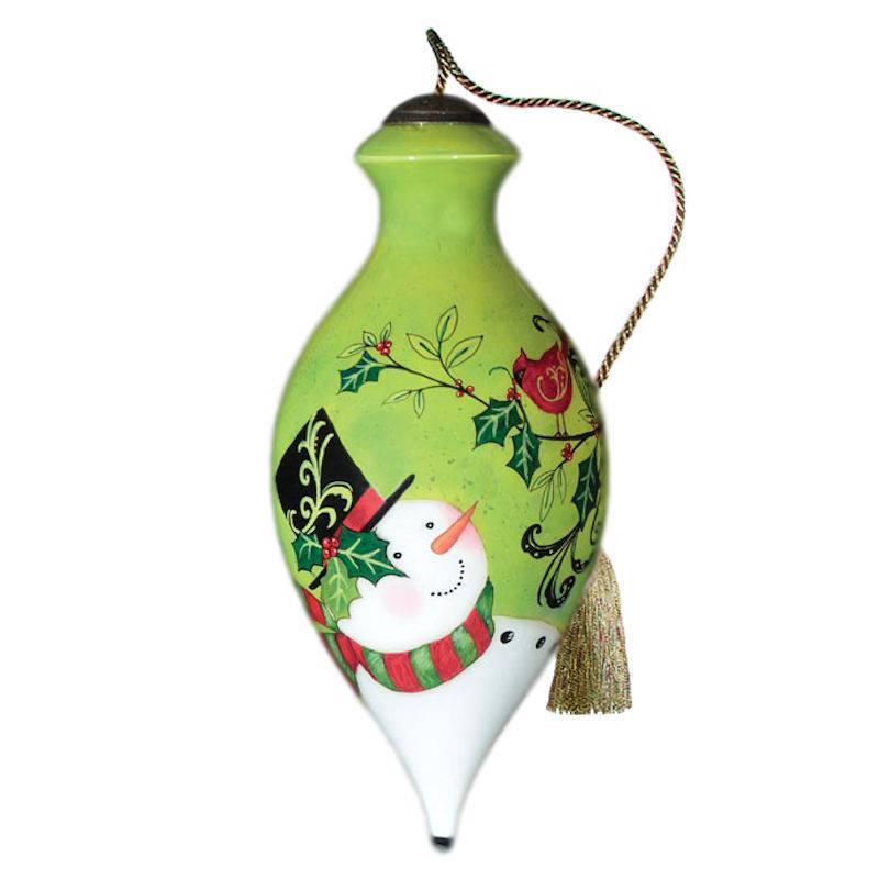 Ne'Qwa Art Holiday Holly Ornament