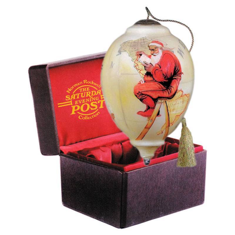 Ne'Qwa Art Making a List Ornament - Click Image to Close