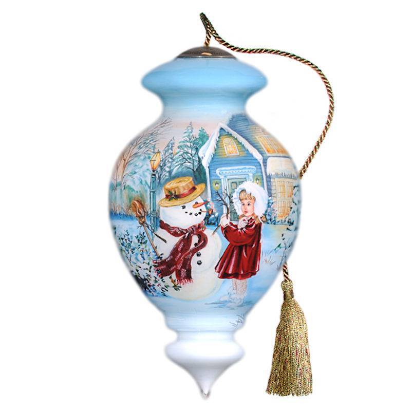 Ne'Qwa Art My First Snowman Ornament - Click Image to Close