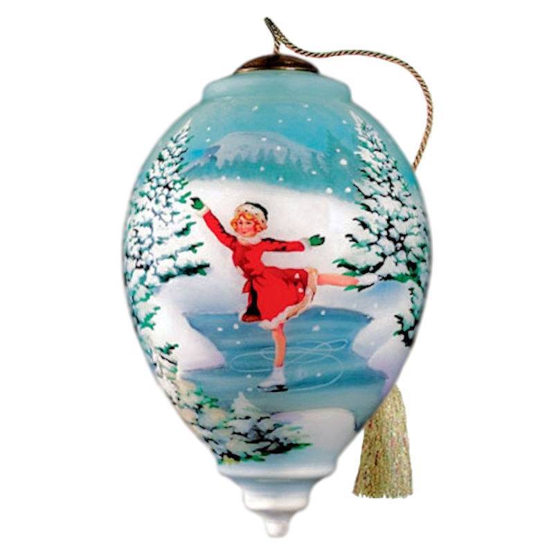 Ne'Qwa Art Skater's Dream Ornament