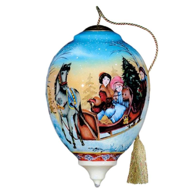 Ne'Qwa Art Sleigh Ride Ornament - Click Image to Close