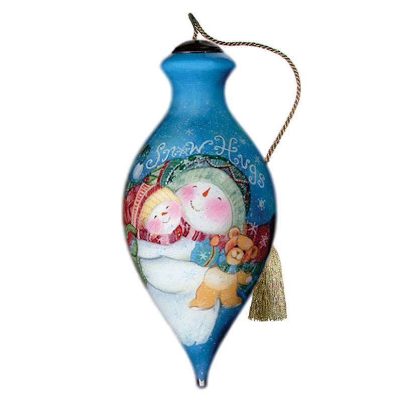 Ne'Qwa Art Snow Hugs Ornament