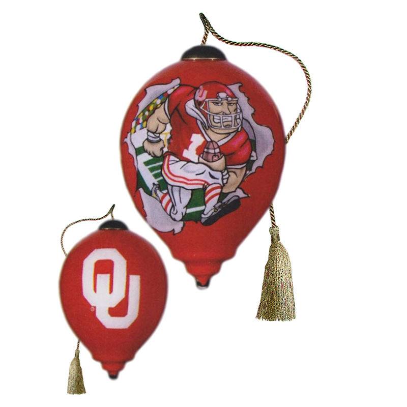 Ne'Qwa Art University of Oklahoma Petite Ornament - Click Image to Close