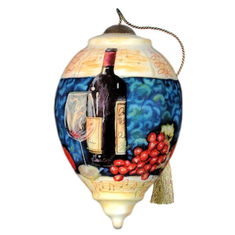 Ne'Qwa Art Wine and Music Ornament - Click Image to Close