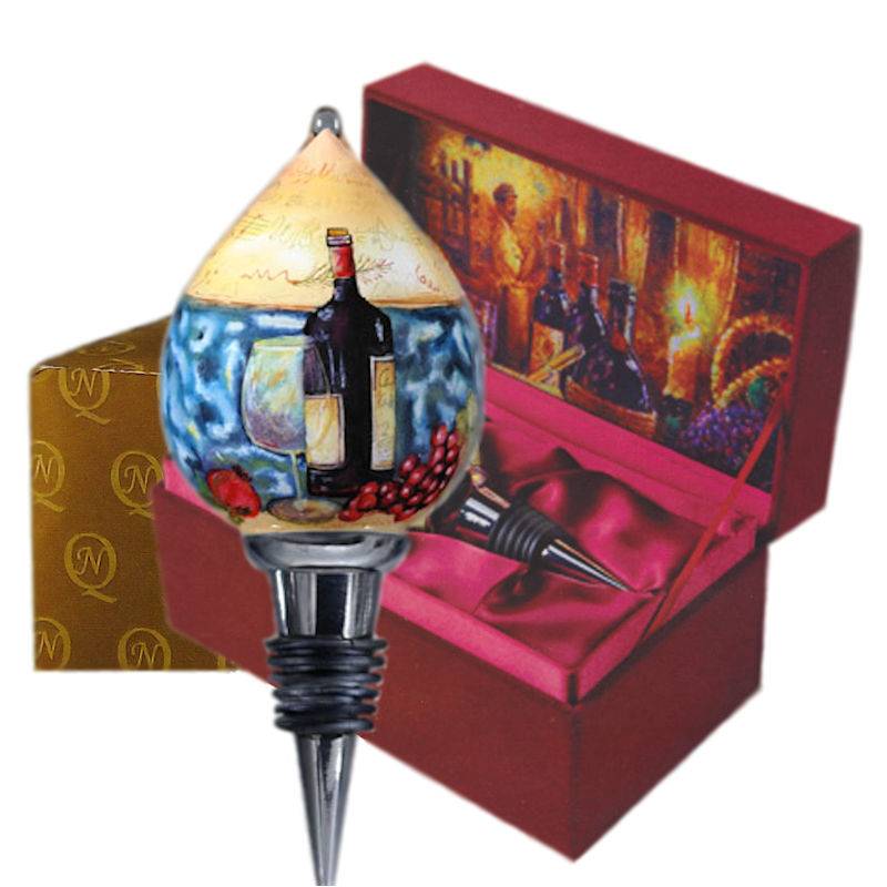 Ne'Qwa Art Wine and Music Bottle Stopper - Click Image to Close