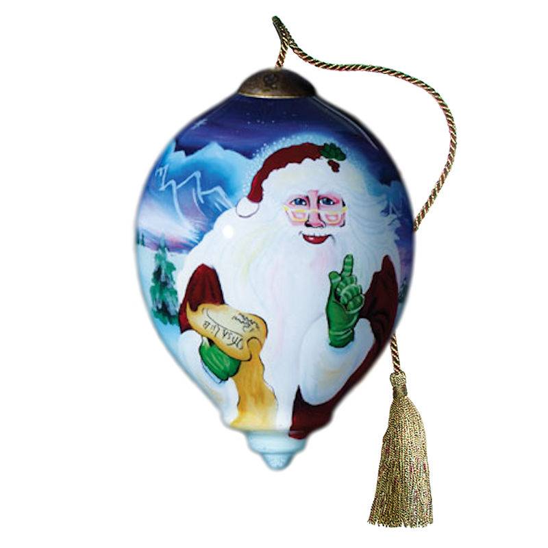 Ne'Qwa Art Wishes for Santa Ornament