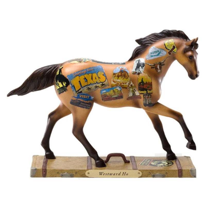 Painted Ponies Westward Ho Pony Figurine - Click Image to Close